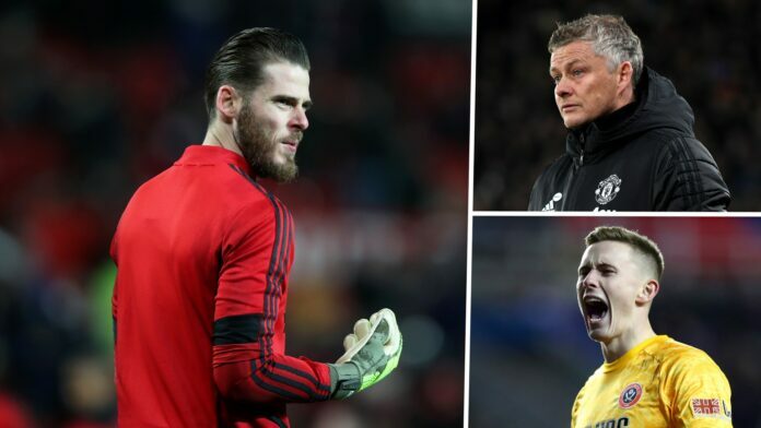 David de Gea Dean Henderson og Ole gunnar
