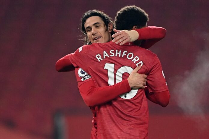cavani og rashford