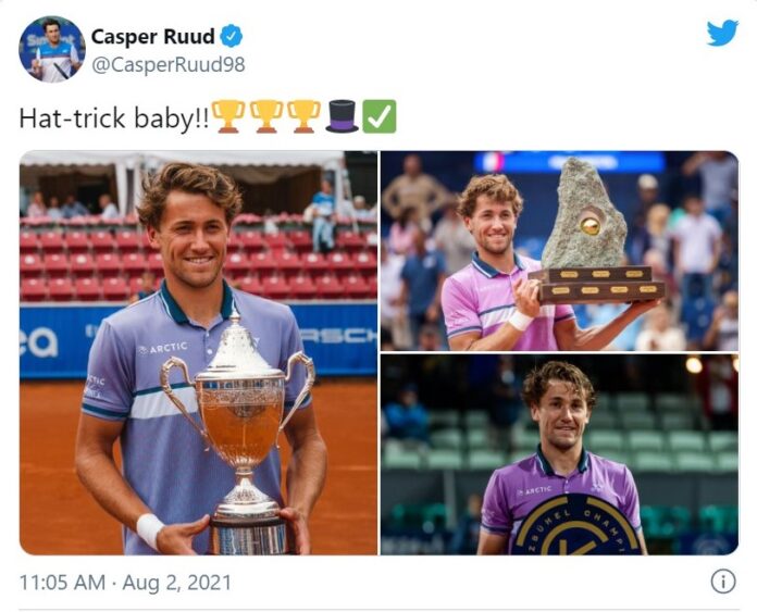 Casper Ruud twitter