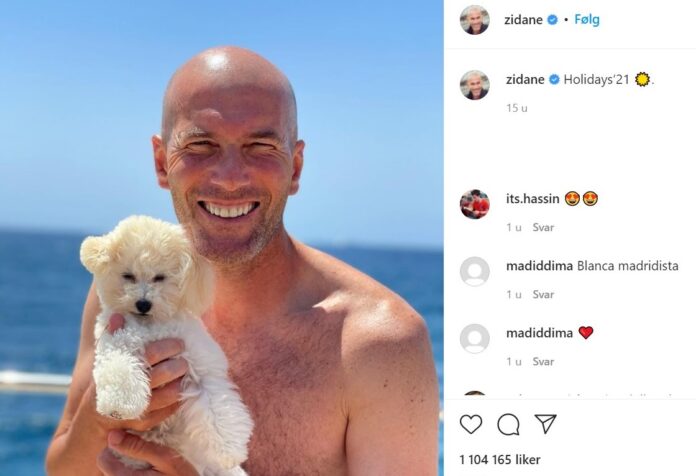 Zinedine Zidane på tur