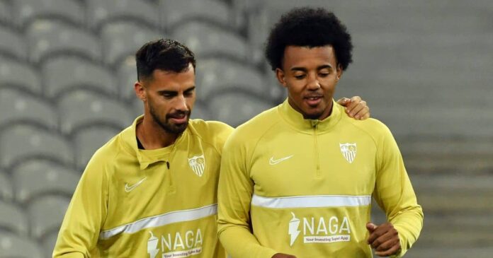 Suso og Jules Kounde