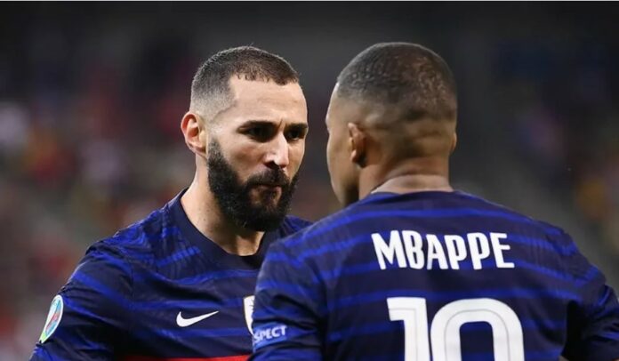 Benzema og Mbappe
