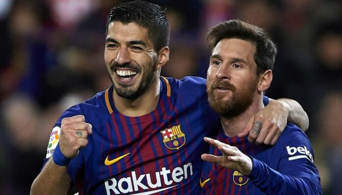 Suarez og Messi