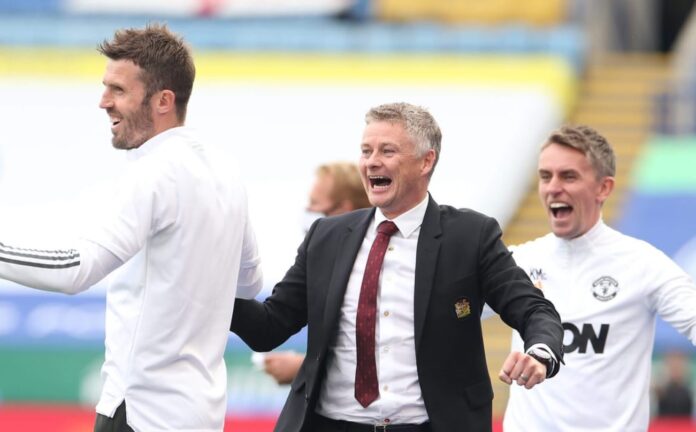 Carrick Solskjær og McKenna