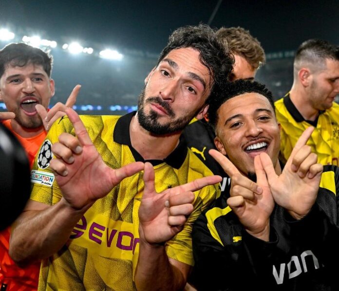 Mats Hummels og Jadon Sancho
