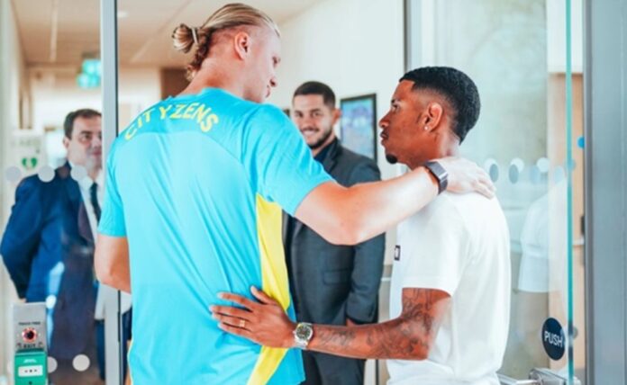 Erling Braut Haaland og Sàvio