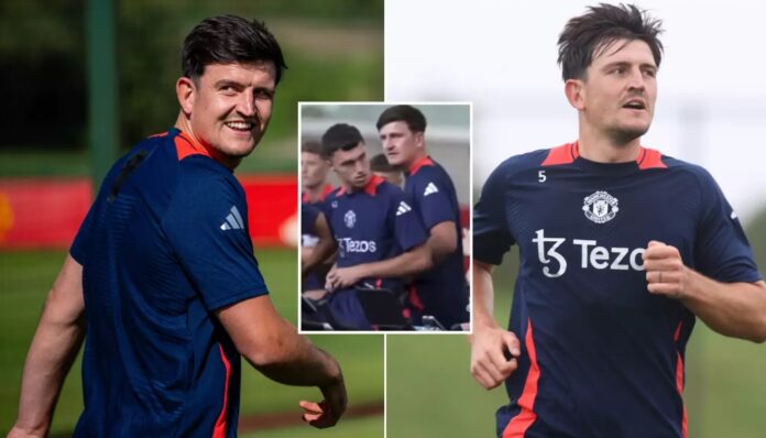 Harry Maguire trening
