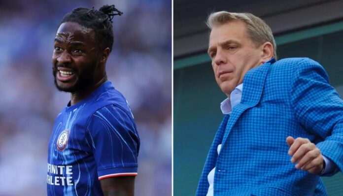 Raheem Sterling og Todd Boehly