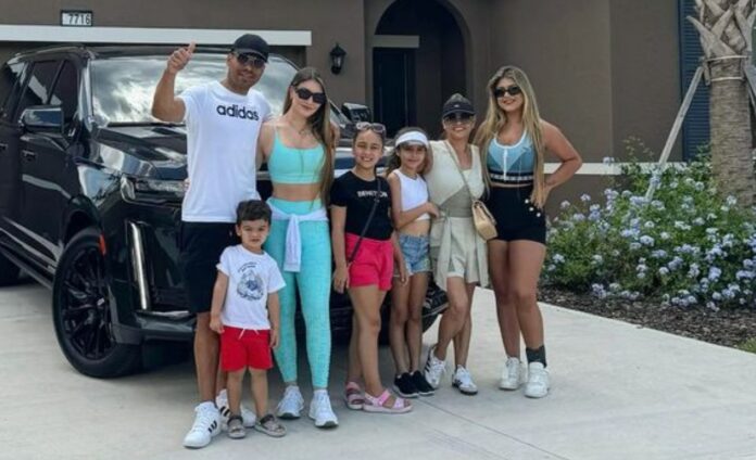 Casemiro med familie