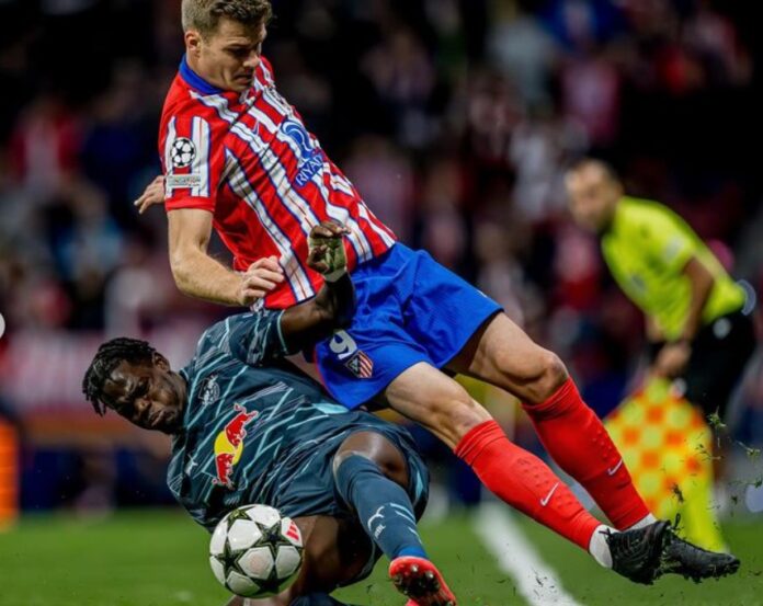 Castello Lukeba takler Aleksander Sørloth