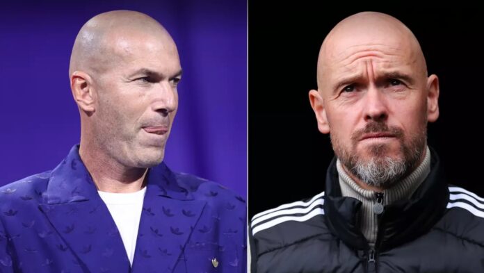 Zinedine Zidane Erik ten Hag1