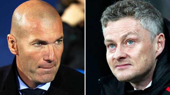 Zinedine Zidane Ole Gunnar Solskjær