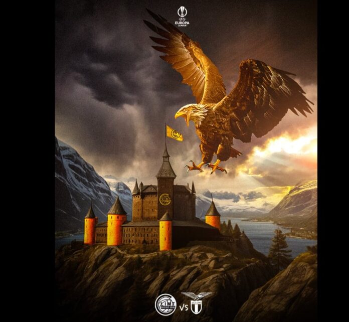 Lazio ørn og BodøGlimt borg