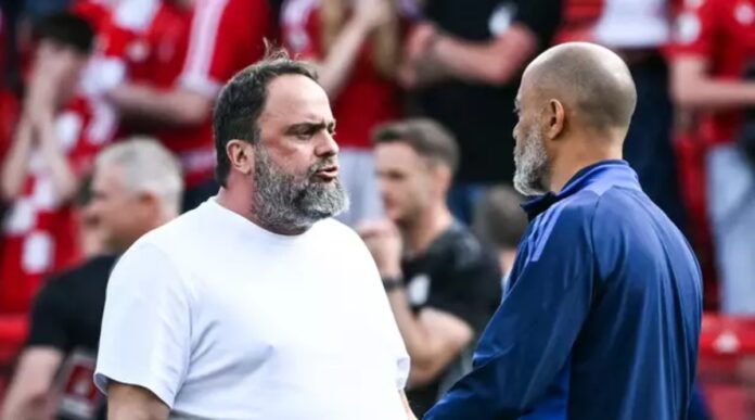 Evangelos Marinakis og Nuno Santo