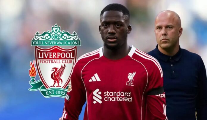 Ibrahima Konaté og Arne Slot