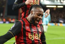 The Guardian melder Semenyo har tatt valget mellom Manchester United, Liverpool og Manchester City